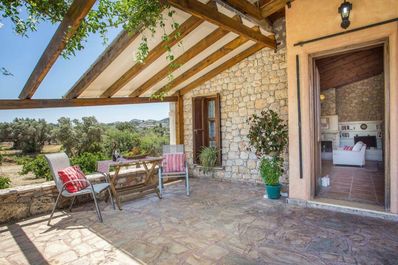 Sunny Countryside Villa - With Private Pool Faliraki Ngoại thất bức ảnh